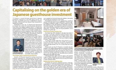 Capitalising on the golden era of Japanese guesthouse investment