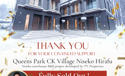 Niseko Hirafu Townhouse Fully Sold Out !